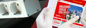 OnniBus.com Wi-Fi OnniBus linja-autoissa on internet-yhteys ja sähkötöpseli
