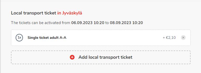 Paikallisliikenteen lippu